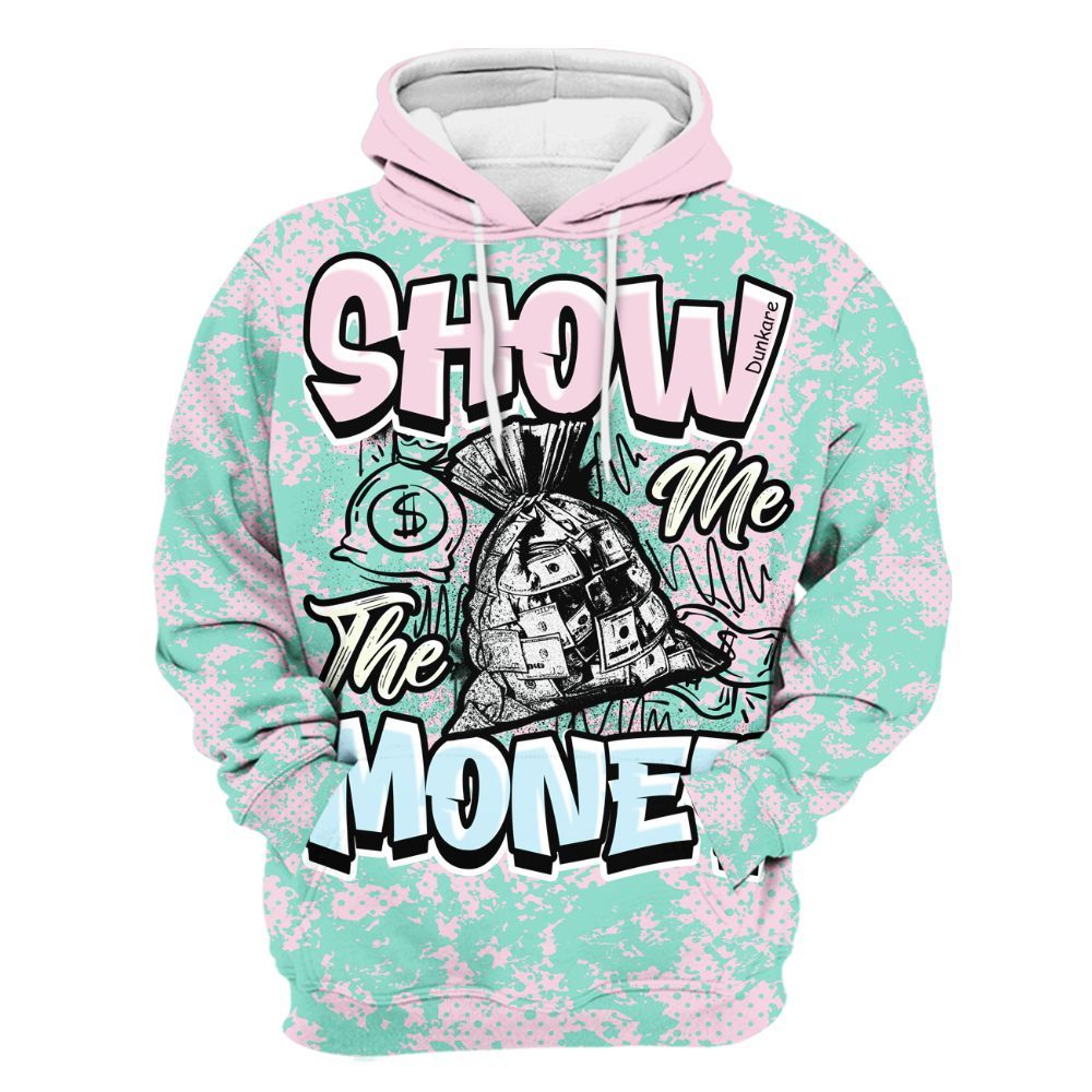 Hoodie To Match Retro Easter 5s - Show Me The Money Retro All Over Print