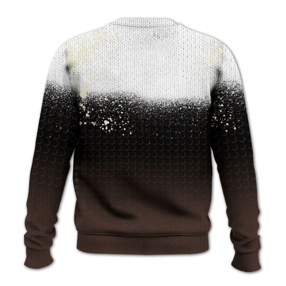 Knitted Sweater To Match SoleFly Cafecito 12s - Halftone Time Is Money