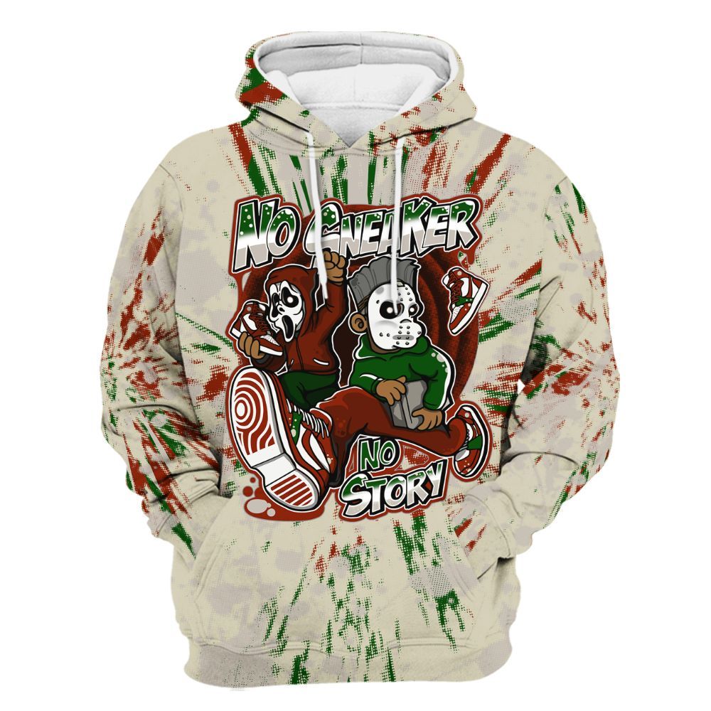 Hoodie To Match El Grito 5s - Sneakers Make Story Graphic Luxury All Over Print