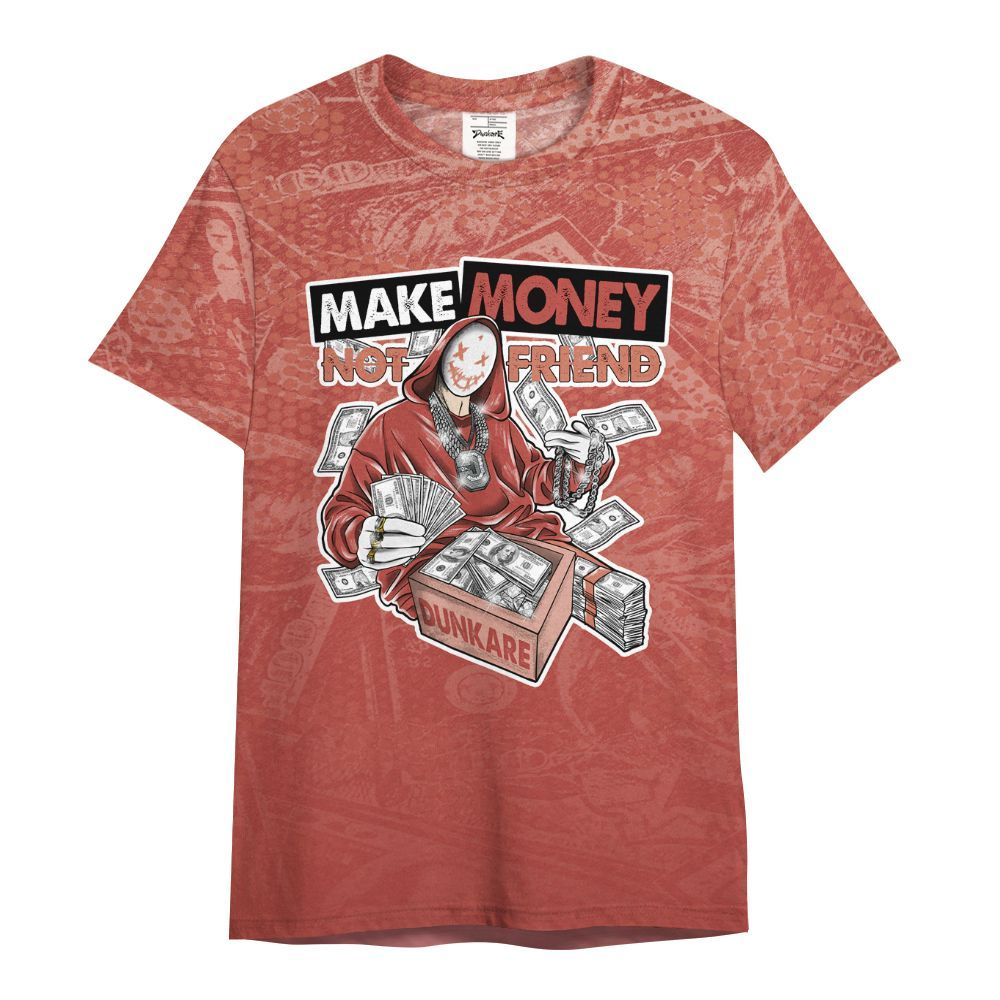 Shirt To Match Dune Red 13s - Make Moneys Unique All Over Print
