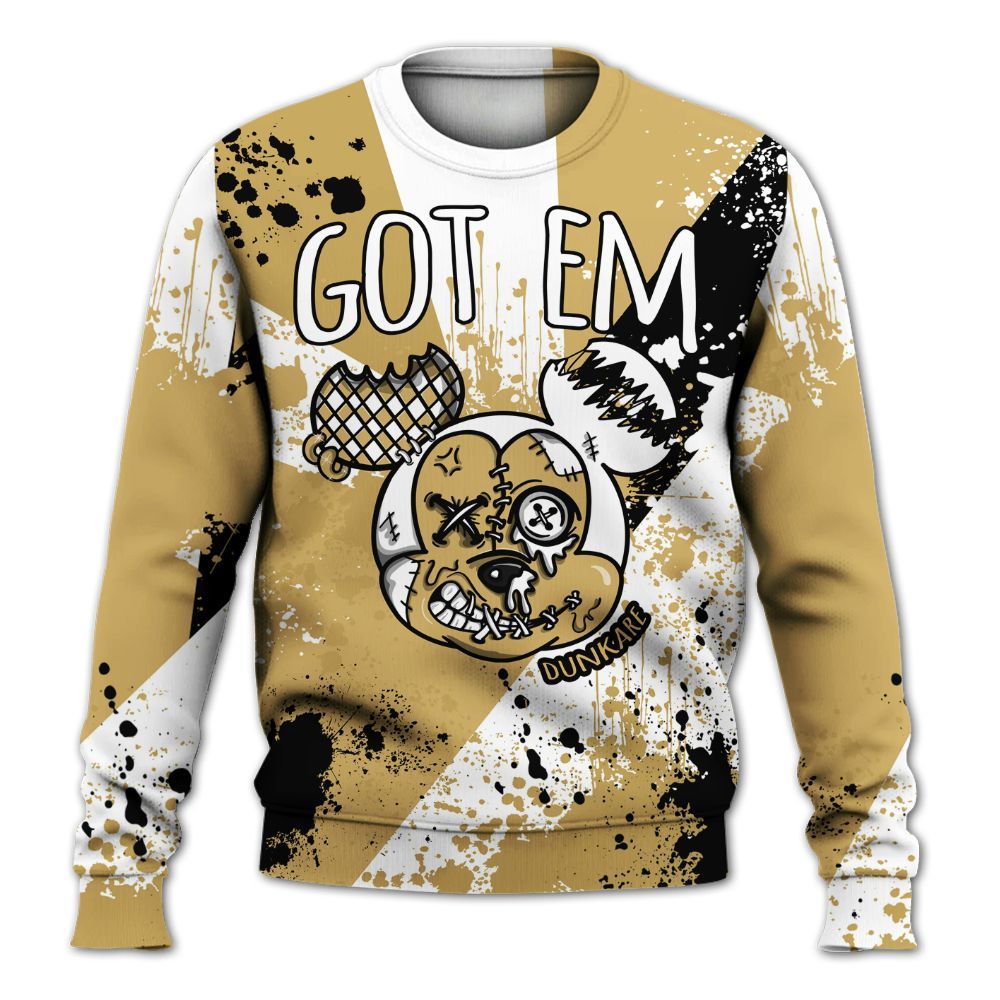 Sweatshirt To Match Craft Paris 6s - Got Em Drip All Over Print