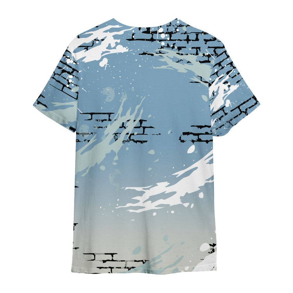 Shirt To Match Denim Worn Blue 2025 4s - Values Of Loyalty Drip All Over Print