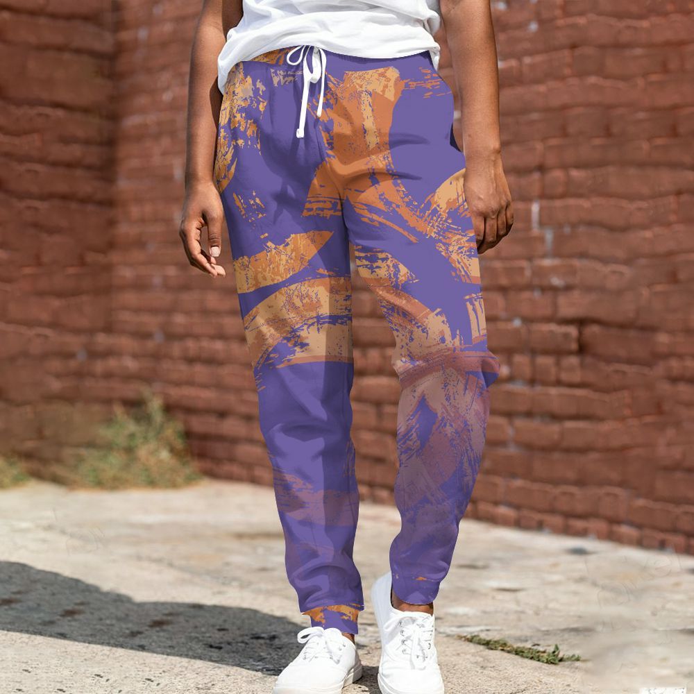 Sweatpant To Match Book Sunset 1s - Circle Slpash All Over Print