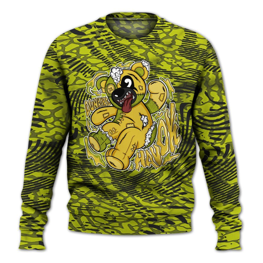 Sweatshirt To Match Dunk Low QS Halloween Skull - Havok Bear All Over Print