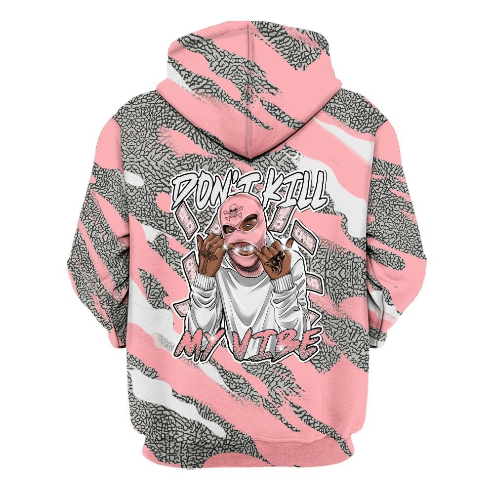 Hoodie To Match Retro Wings 3s - Vibe.Unique Colored All Over Print