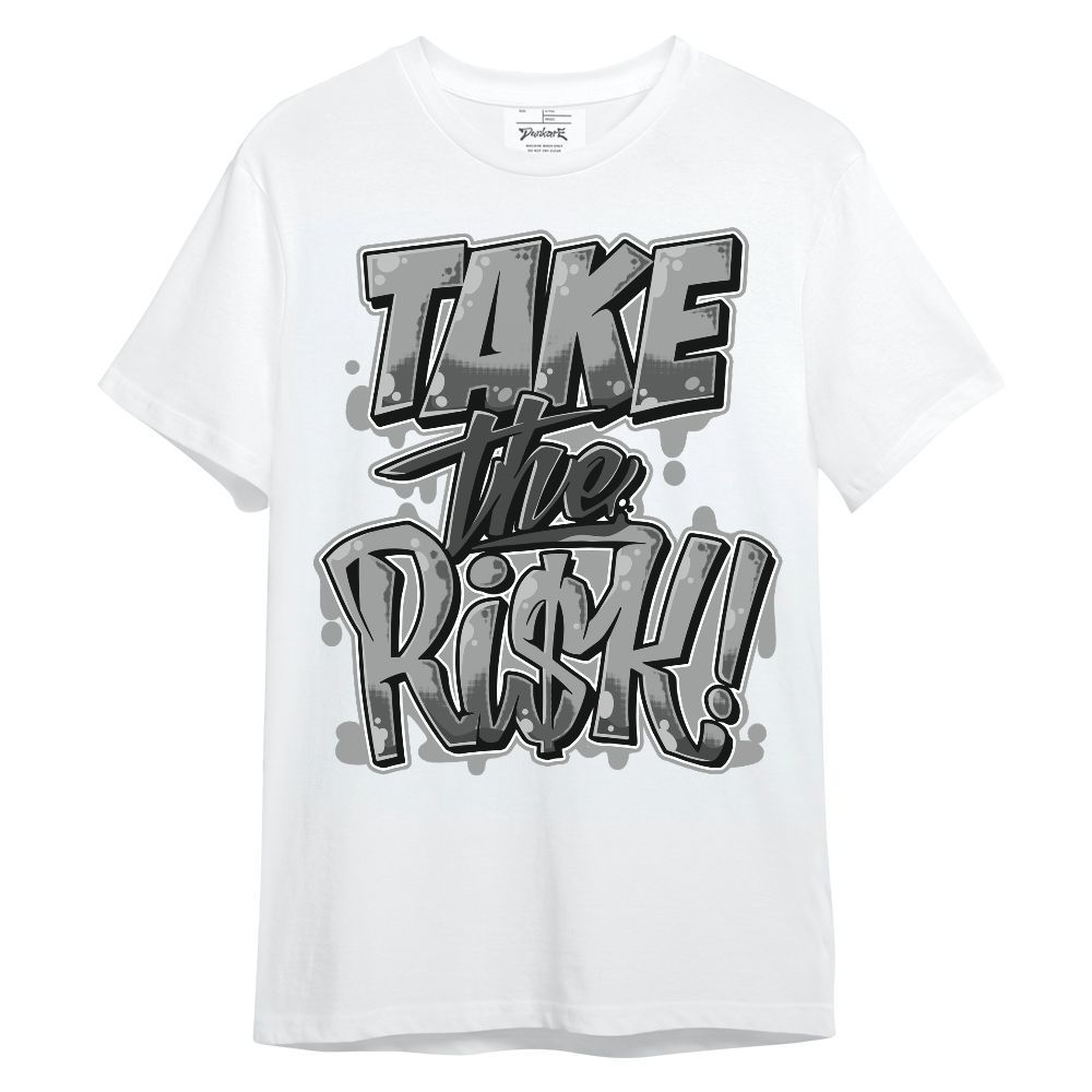 Shirt To Match Black Wolf Grey 12s - Take Risks Unisex Shirt