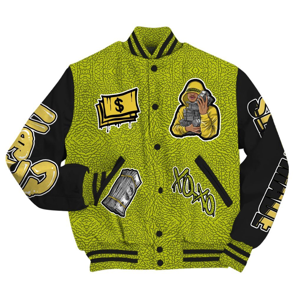 Varsity Jacket To Match Dunk Low QS Halloween Skull - Selfmade Unique All Over Print