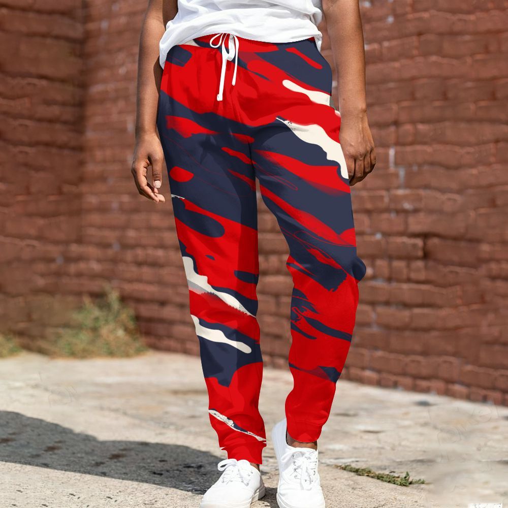 Sweatpant To Match Low OG Howard University 1s - Colored All Over Print