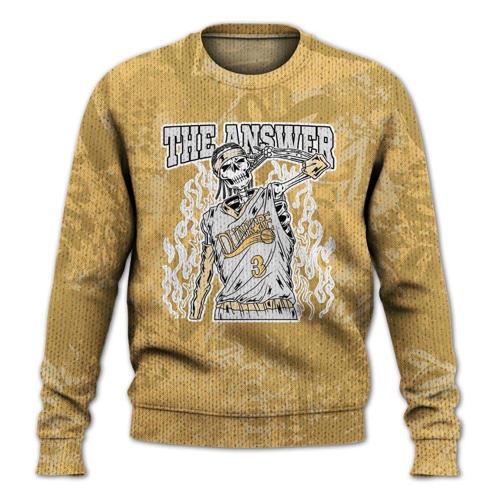 Knitted Sweater To Match Craft Paris 6s - Allen Answer Skeleton Heart