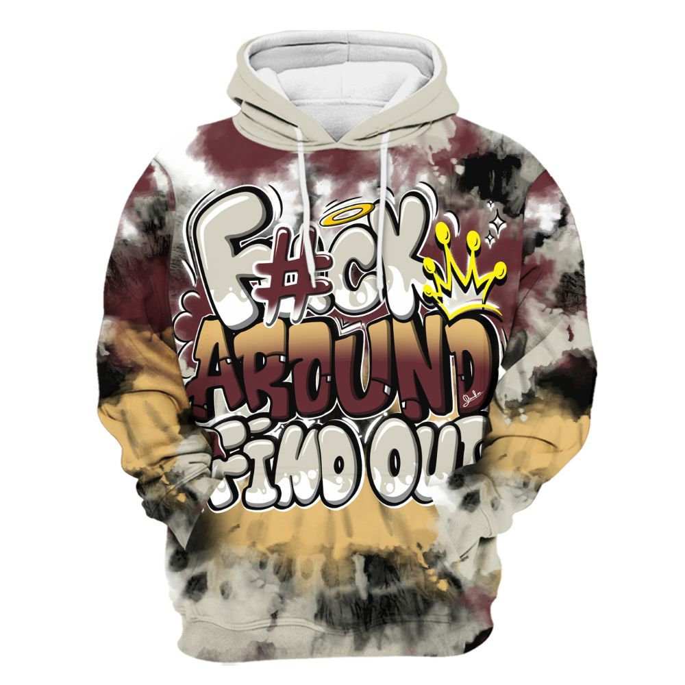 Hoodie To Match Legacy 312 Year Of The Snake - Tie Dye FK Around Find Out All Over Print