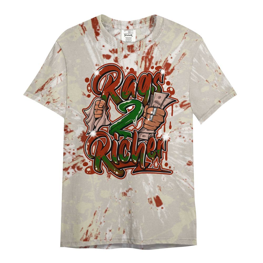 Shirt To Match El Grito 5s - Rag 2 Rich Graphic Luxury All Over Print