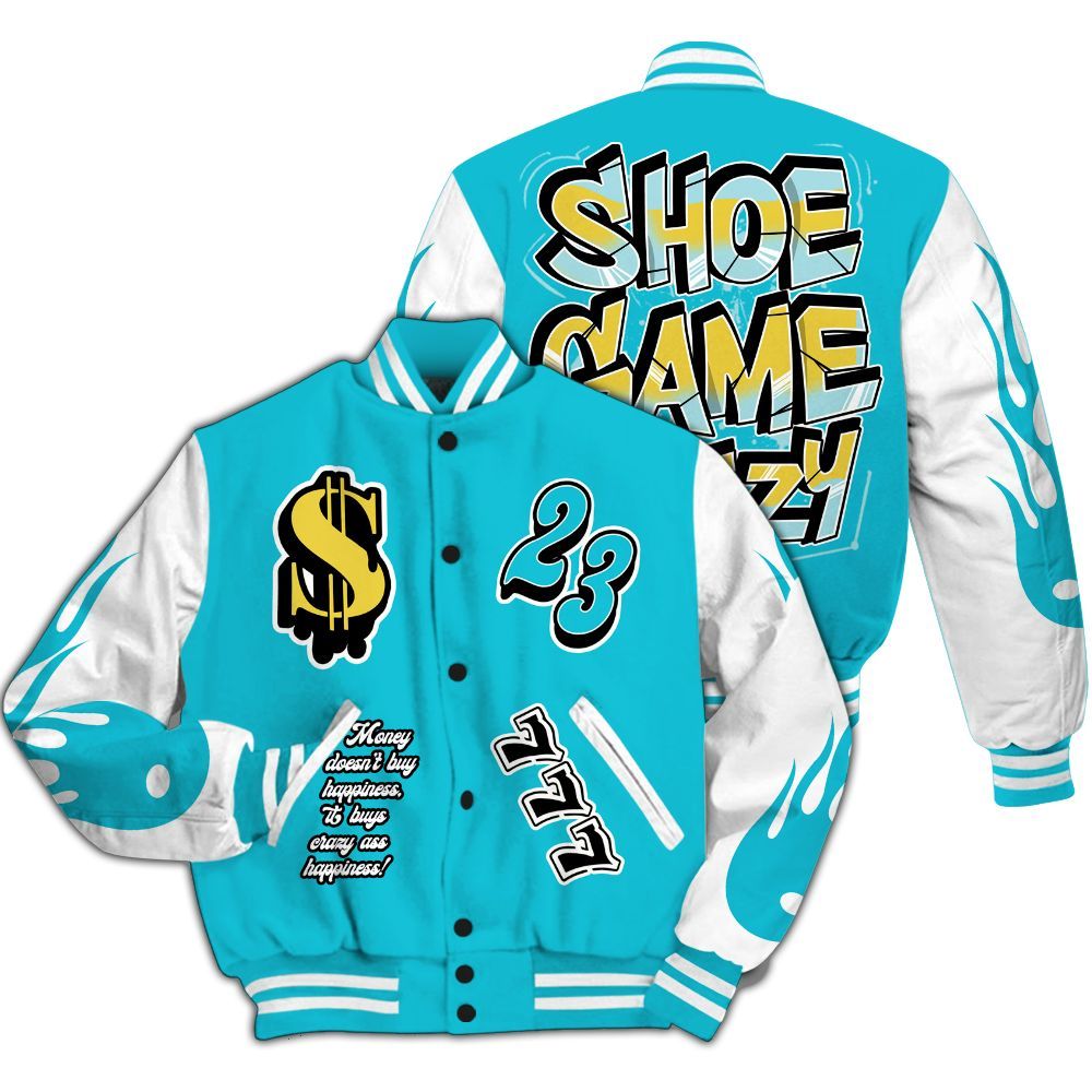 Varsity Jacket To Match Dunk Low KD 17 N7 - Shoe Game Crazy Graphic All Over Print