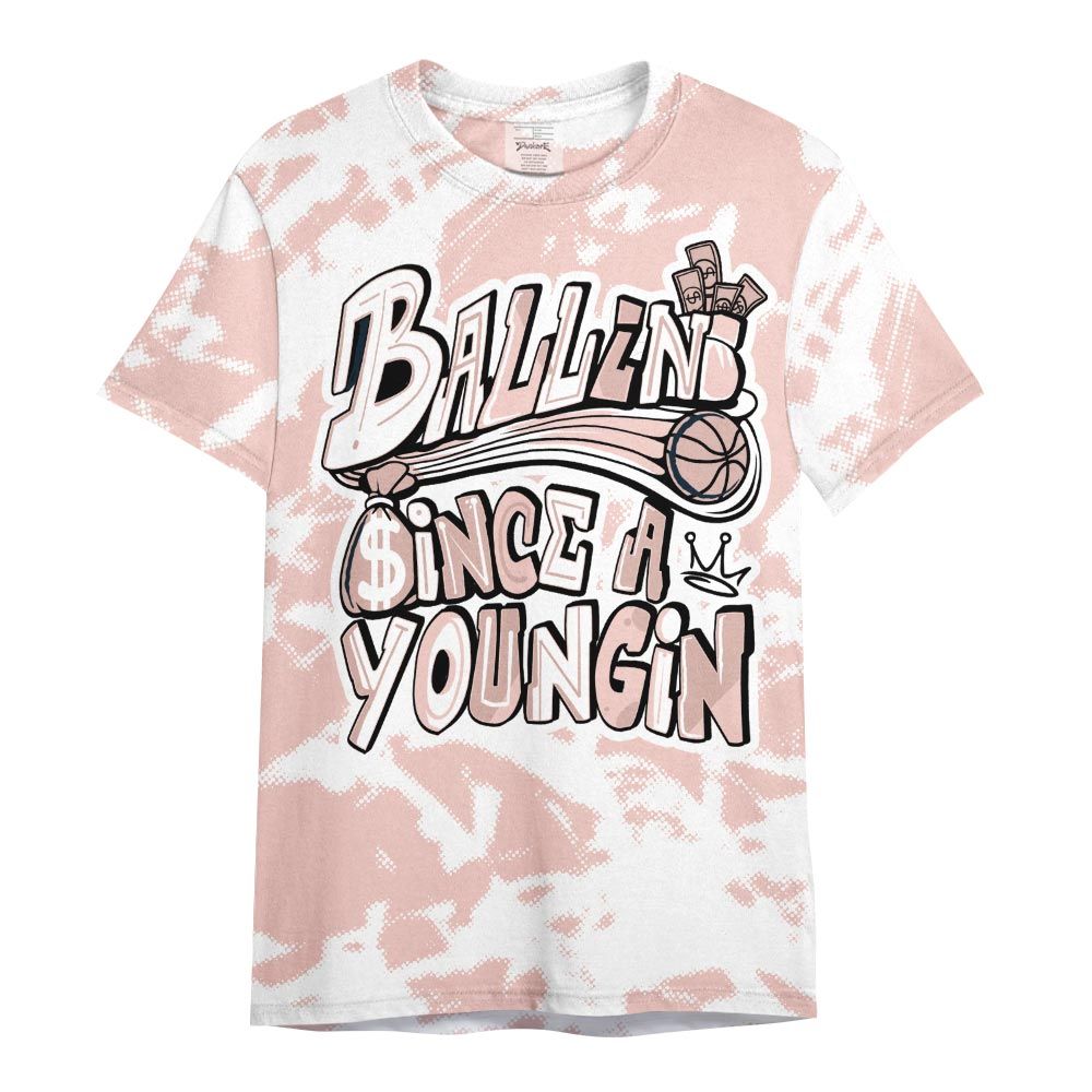 Shirt To Match Low Legend Pink 11s - Ballin' Since A Youngin Abstract Shirt Unisex