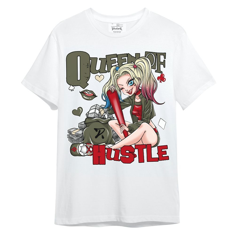 Shirt To Match Travis Scott Low OG Medium Olive 1s - Hustles Quiinn Unisex Shirt
