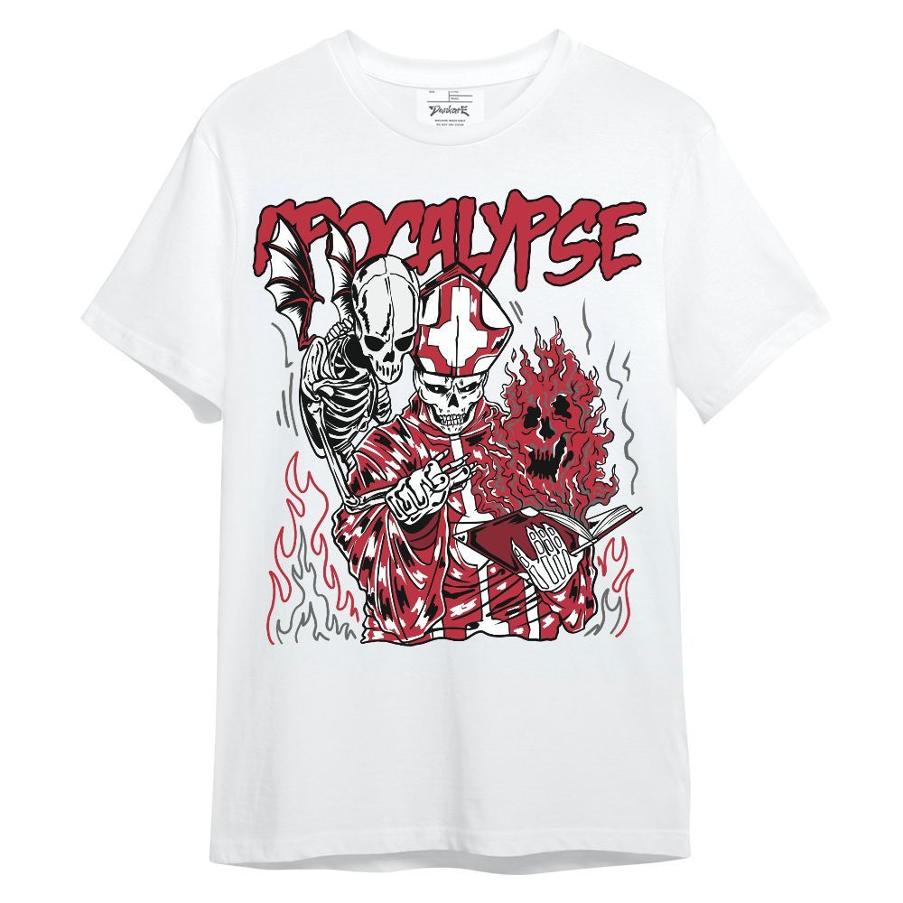 Shirt To Match Red Flint 13s - Apocalypse Skeleton Unisex Shirt