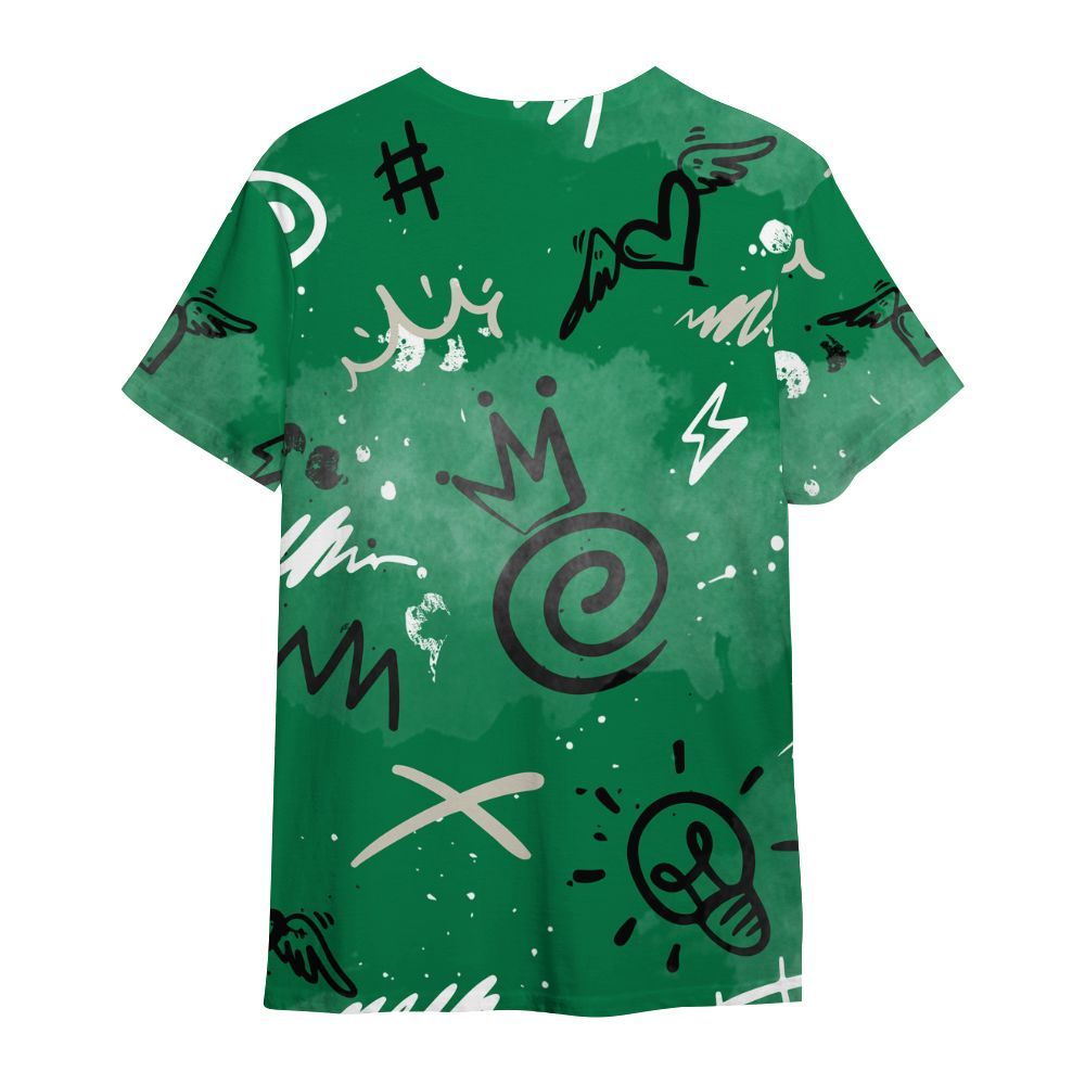 Shirt To Match Lucky Green 2s - Drip Been Di2ferent All Over Print