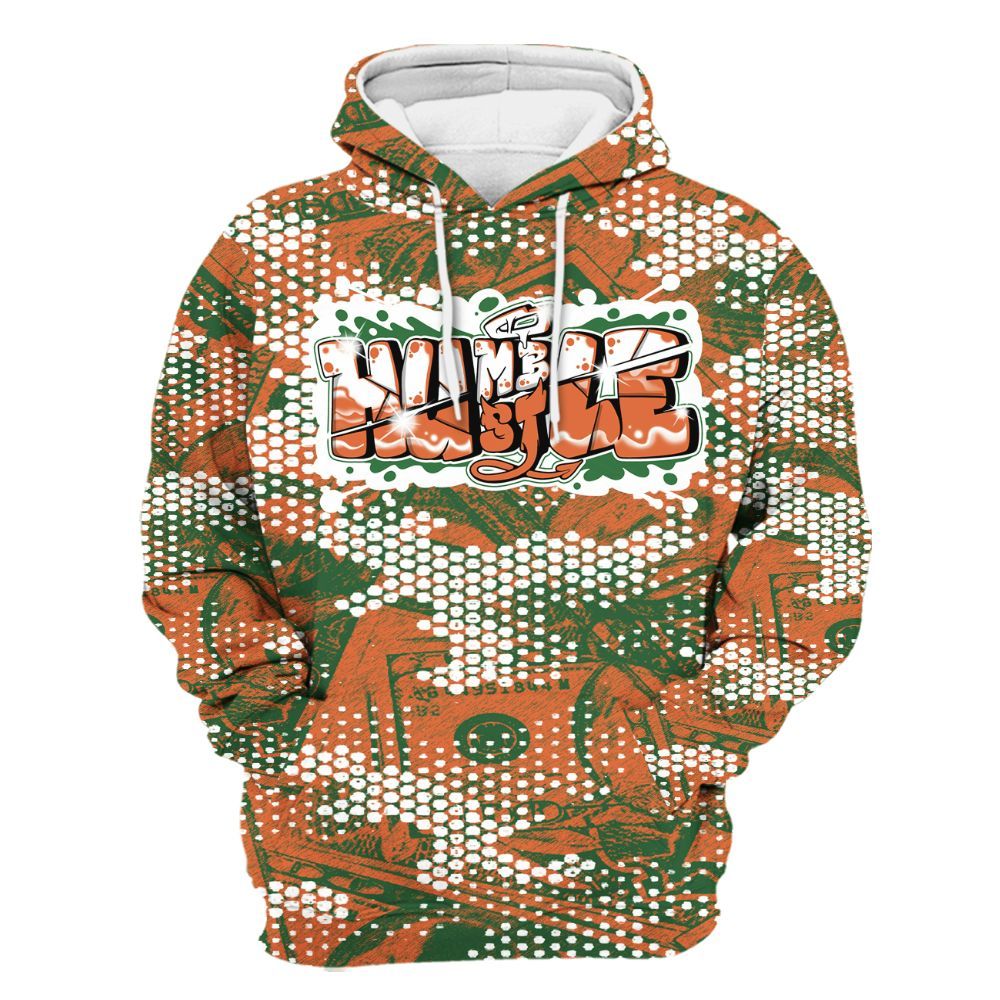 Hoodie To Match Low Miami 5s - Humbled Hustles Graphic Banknotes All Over Print