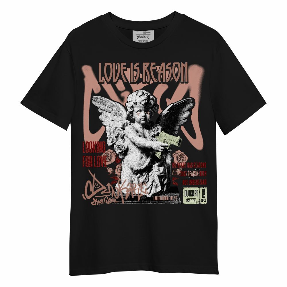 Shirt To Match Valentines Day 3s - Love Is Reason Unisex Shirt