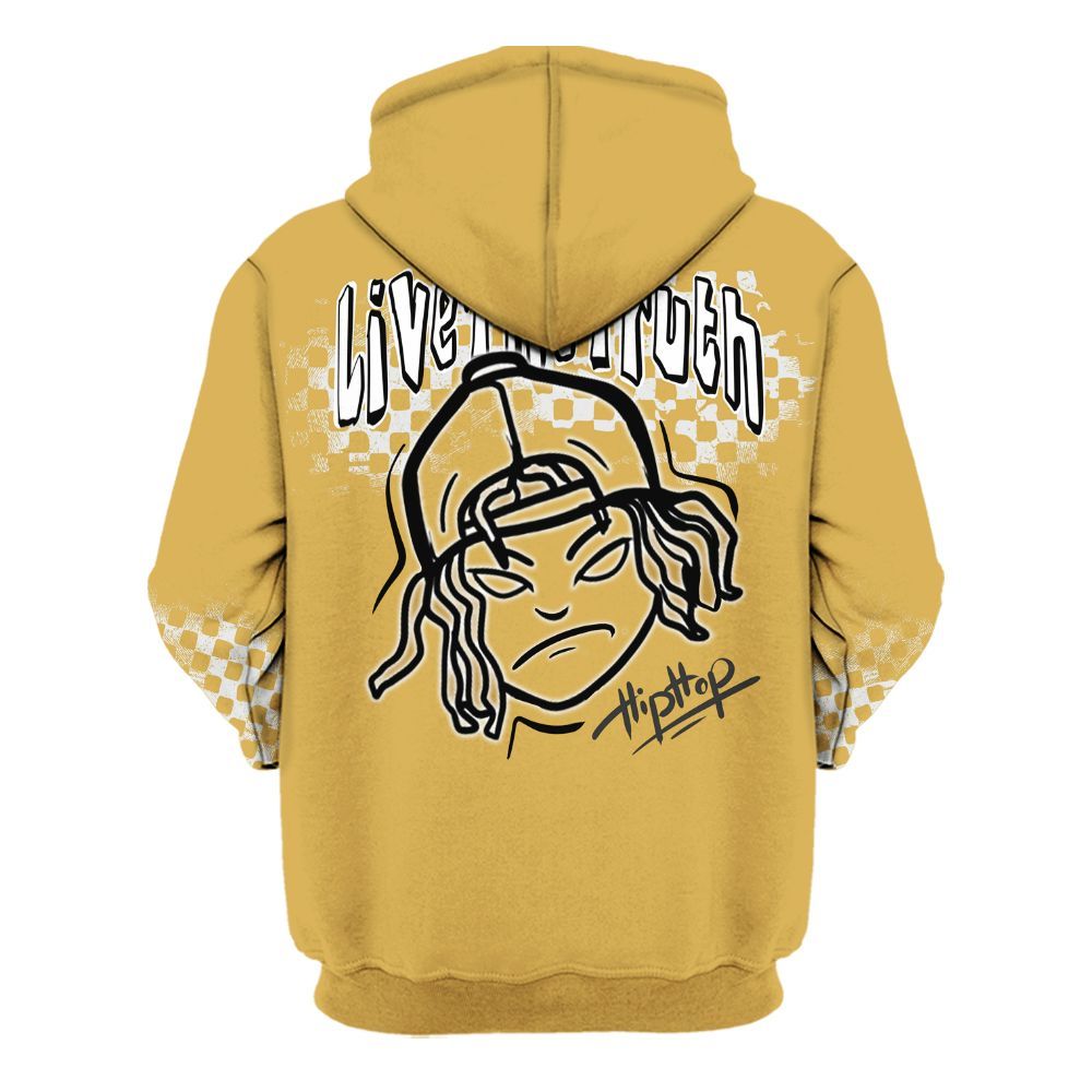 Hoodie To Match Retro Light Ginger 14s - Feel Life Street Style All Over Print