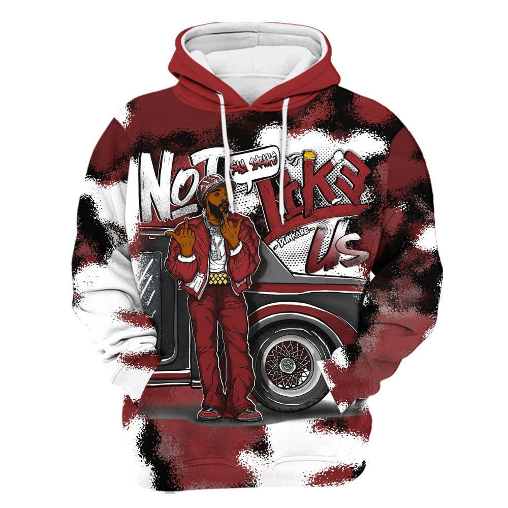 Hoodie To Match Alternate Flu Game 12s - They Dislike Us All Over Print