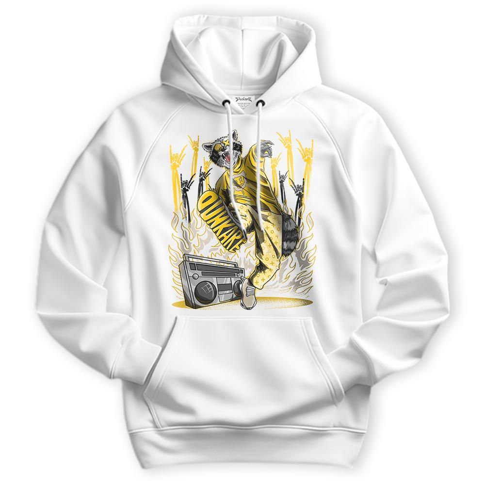 Sweatshirt To Match Vivid Sulfur 4s Hoodie - Hip Hop Raccoon Hoodie Unisex