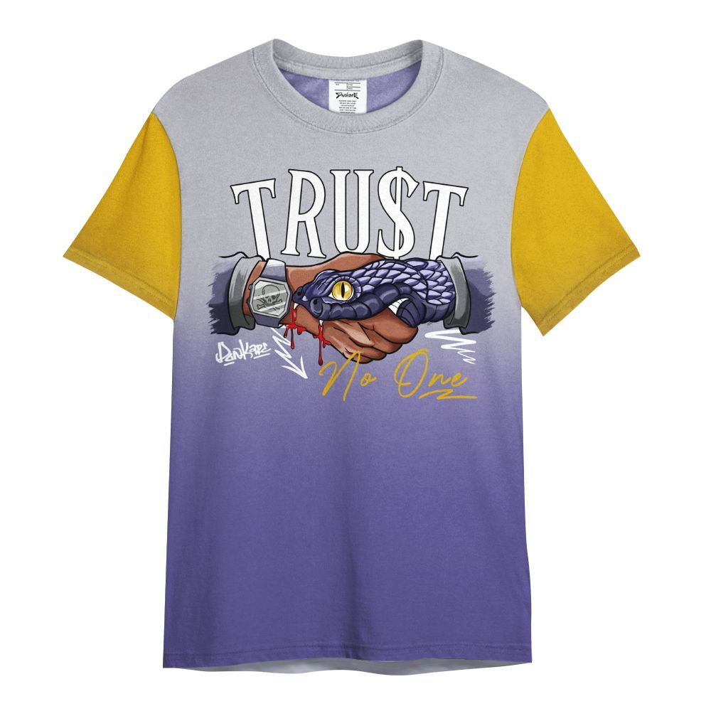 Shirt To Match Lakeshow 4s - Snake Trust No One Drip All Over Print