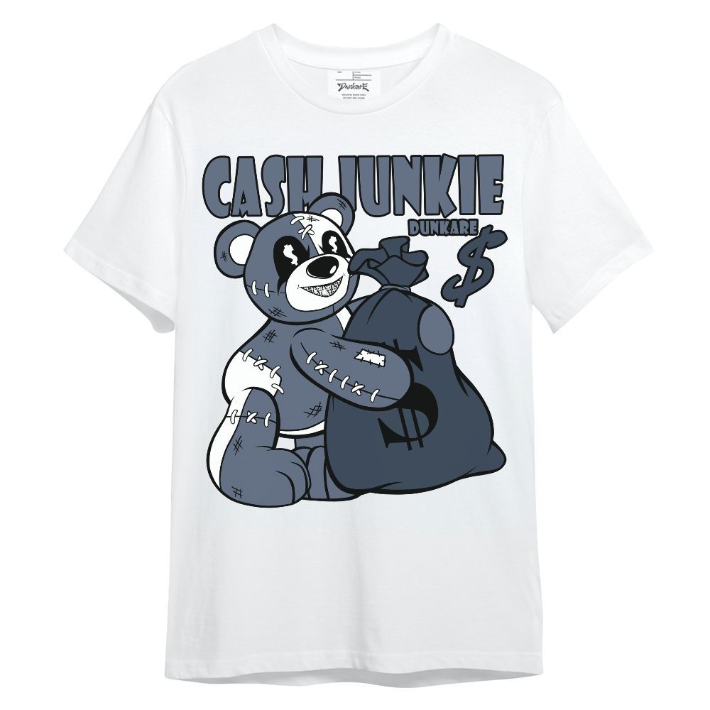 Shirt To Match Low Diffused Blue 11s - Cashs Junkie Bear Unisex Shirt