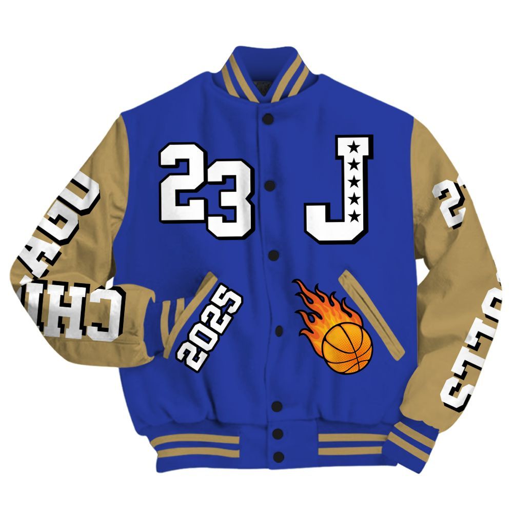 Varsity Jacket To Match Air 180 Concord - Chicago 23 Basketball All Over Print