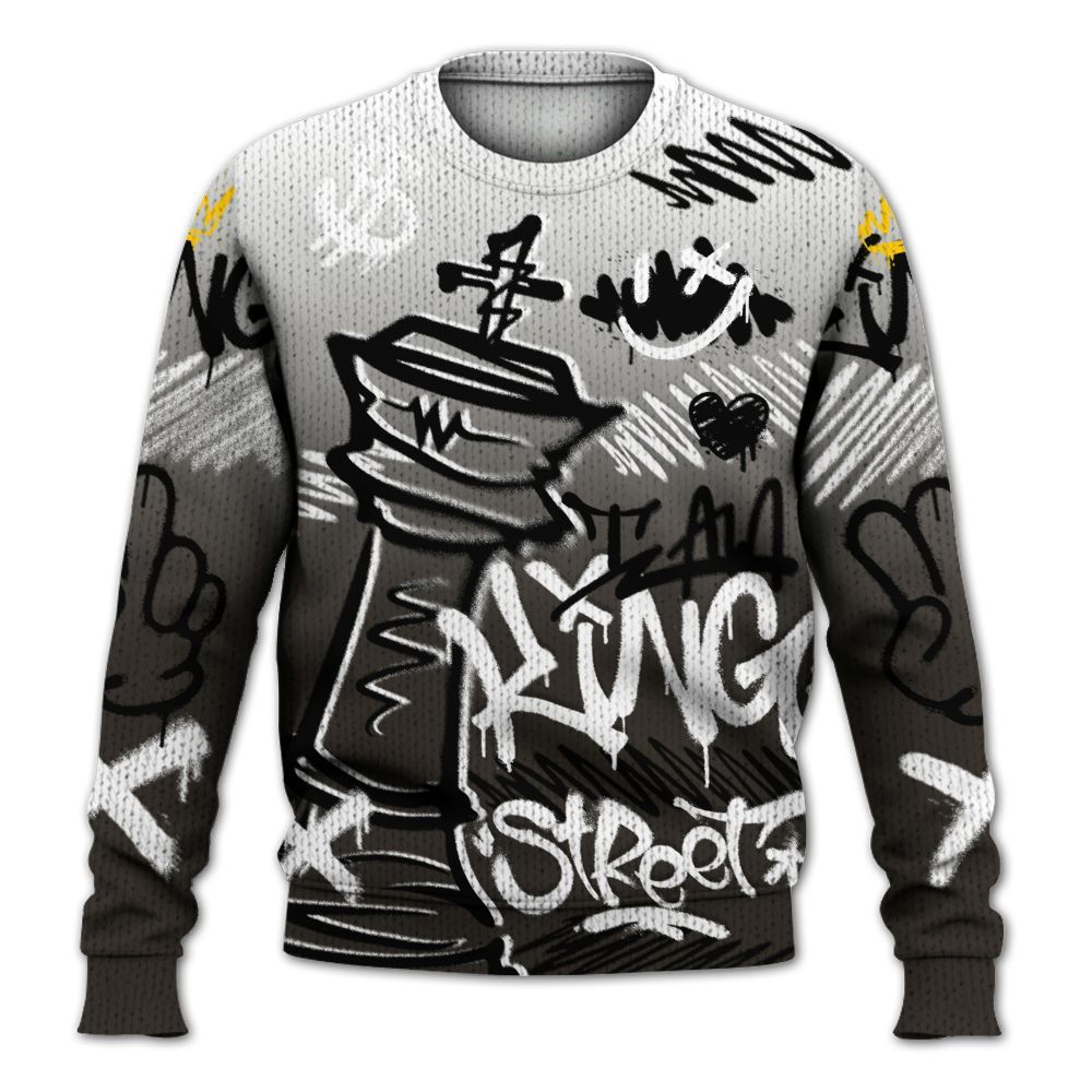 Knitted Sweater To Match Baroque Brown 12s - Street King Chess Streetwear