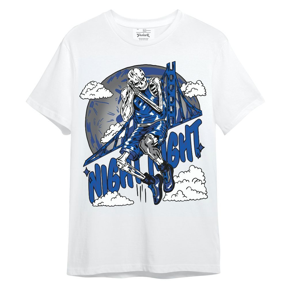 Shirt To Match Racer Blue 5s - Seeya Skeleton Unisex Shirt