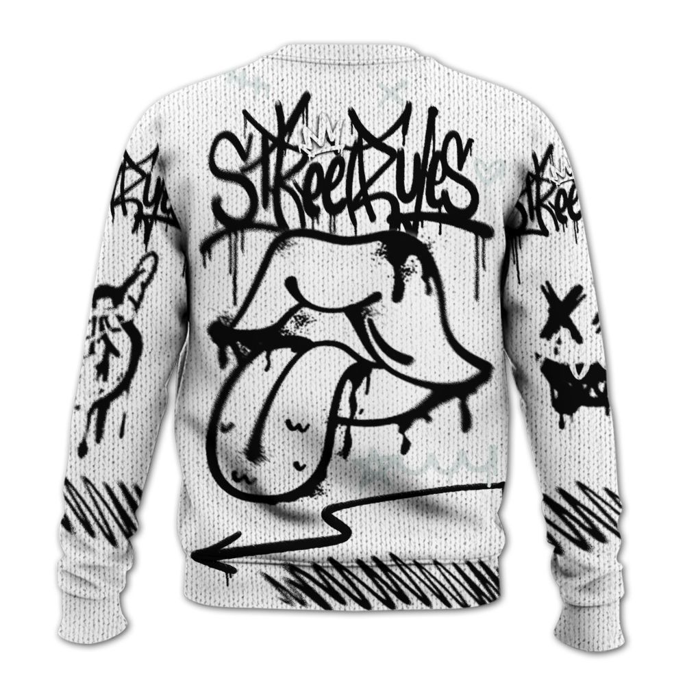 Knitted Sweater To Match Kobe 9 Elite Protro Halo - Break Rules Streetwear