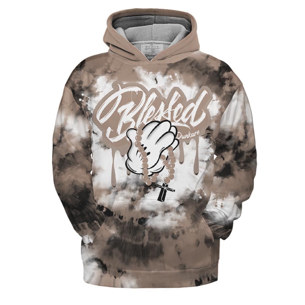 Hoodie To Match OG Latte 1s Hoodie, God Blessed Dripping Hoodie Outfit 903 NCT