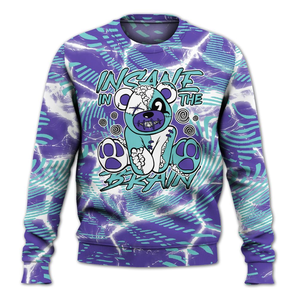 Sweatshirt To Match Low Hornets 1s - Insanes Bear Fume All Over Print