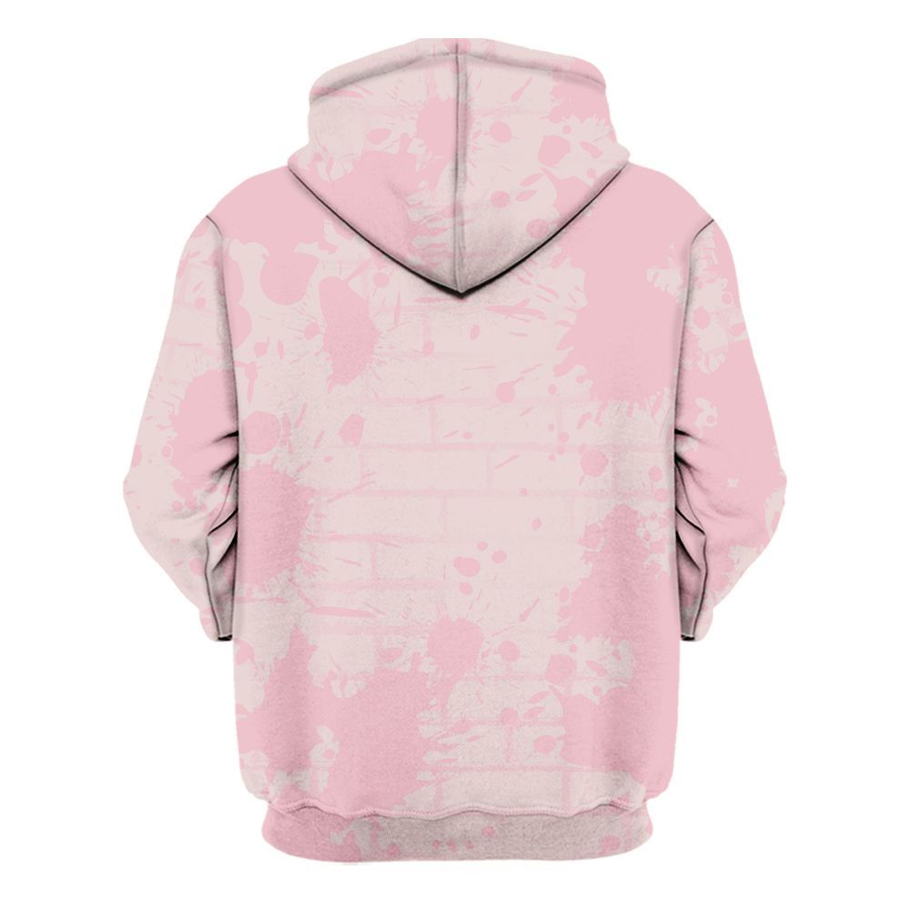 Hoodie To Match Dunk Low KD 17 Aunt Pearl - Allen Answer Skeleton Brick All Over Print