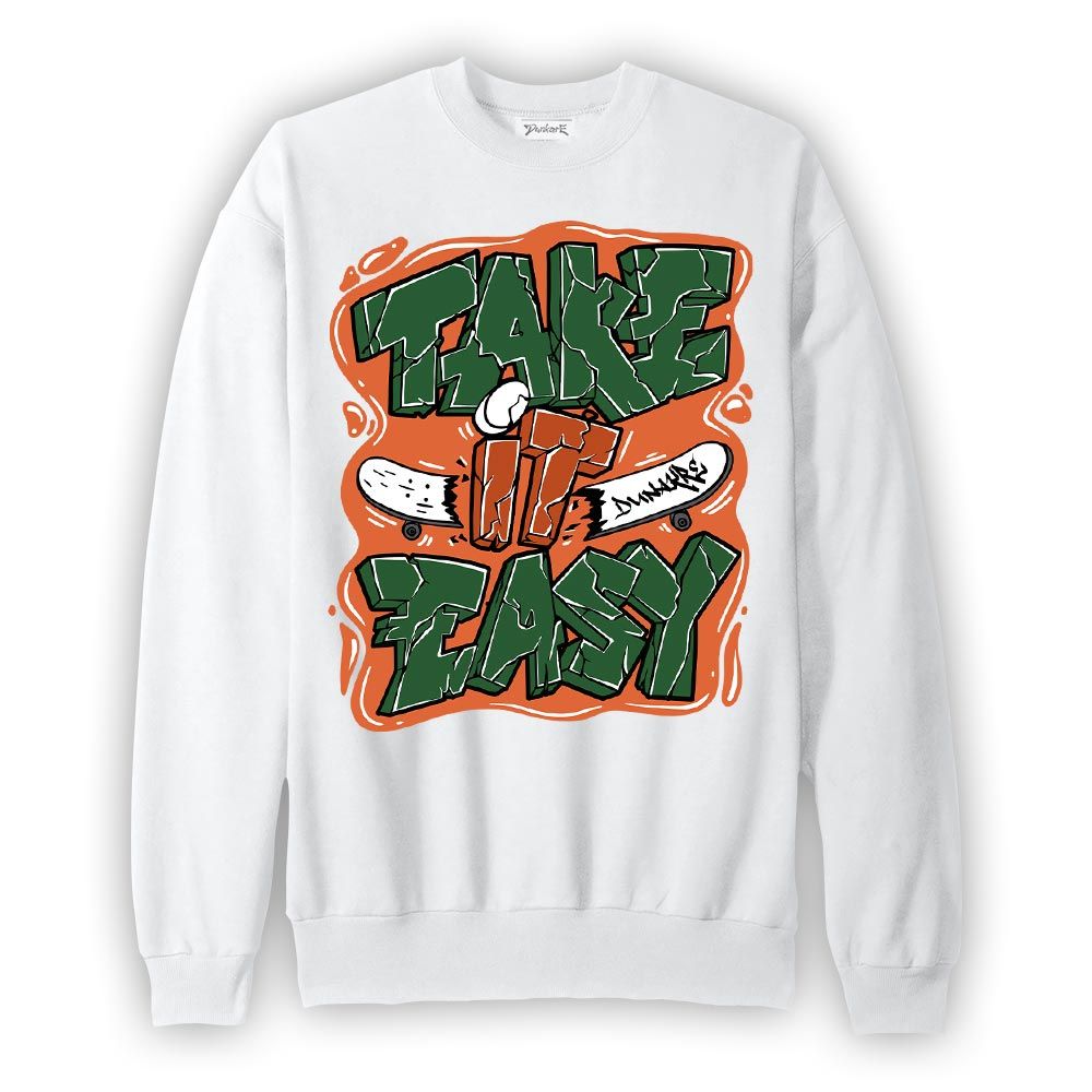 Sweatshirt To match Low Miami 5s Sweatshirt - Take It Easy Graffiti Graphic