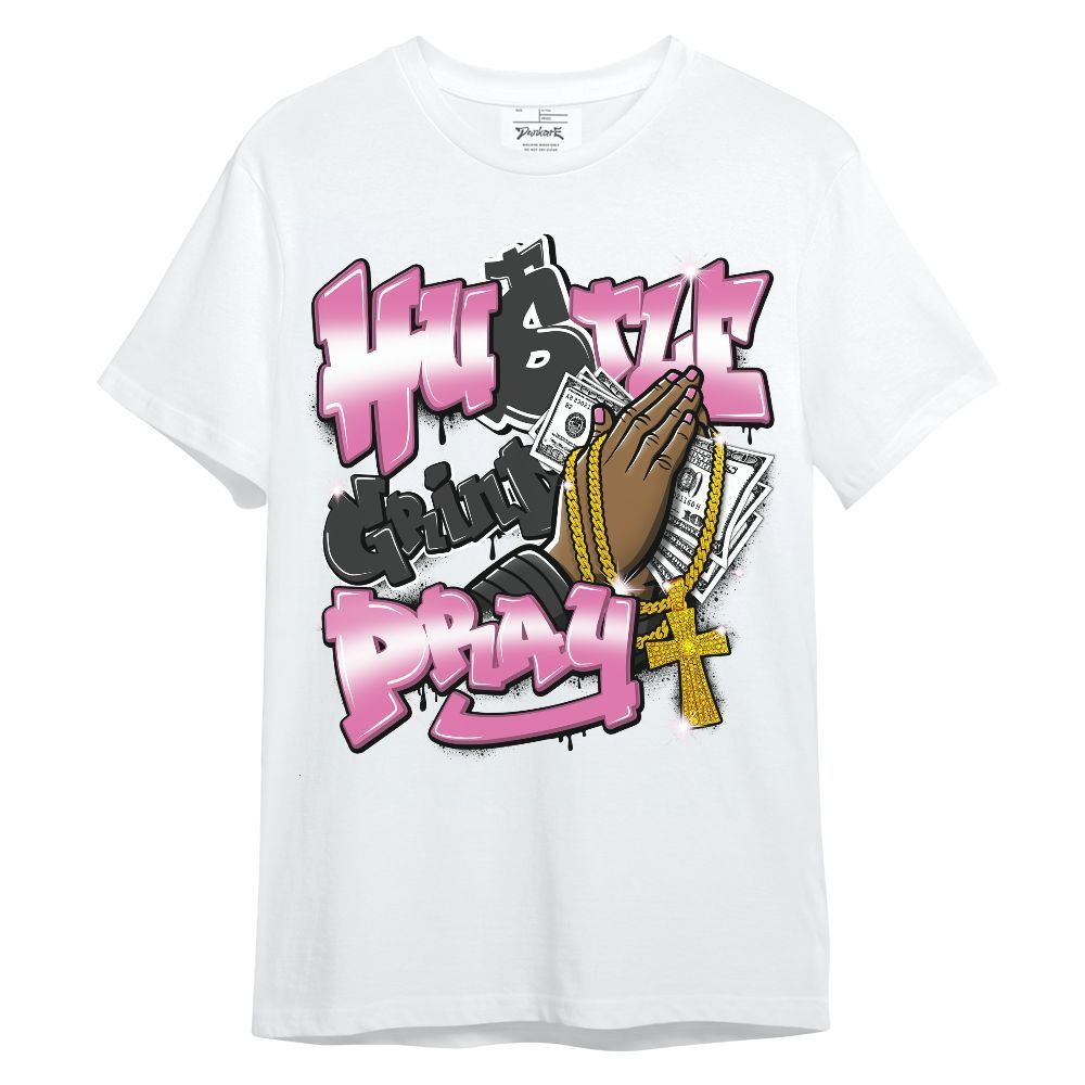 Shirt To Match Air Force 1 ParaNoise 3.0 - Hustle, Money Pray Streetwear Unisex Shirt