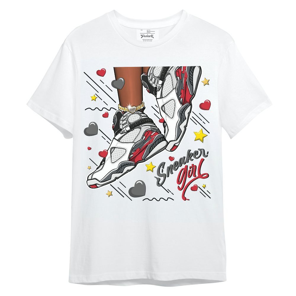 Shirt To Match Bunny 2025 8s - SNEAKER Girl Heart Flying Graphic