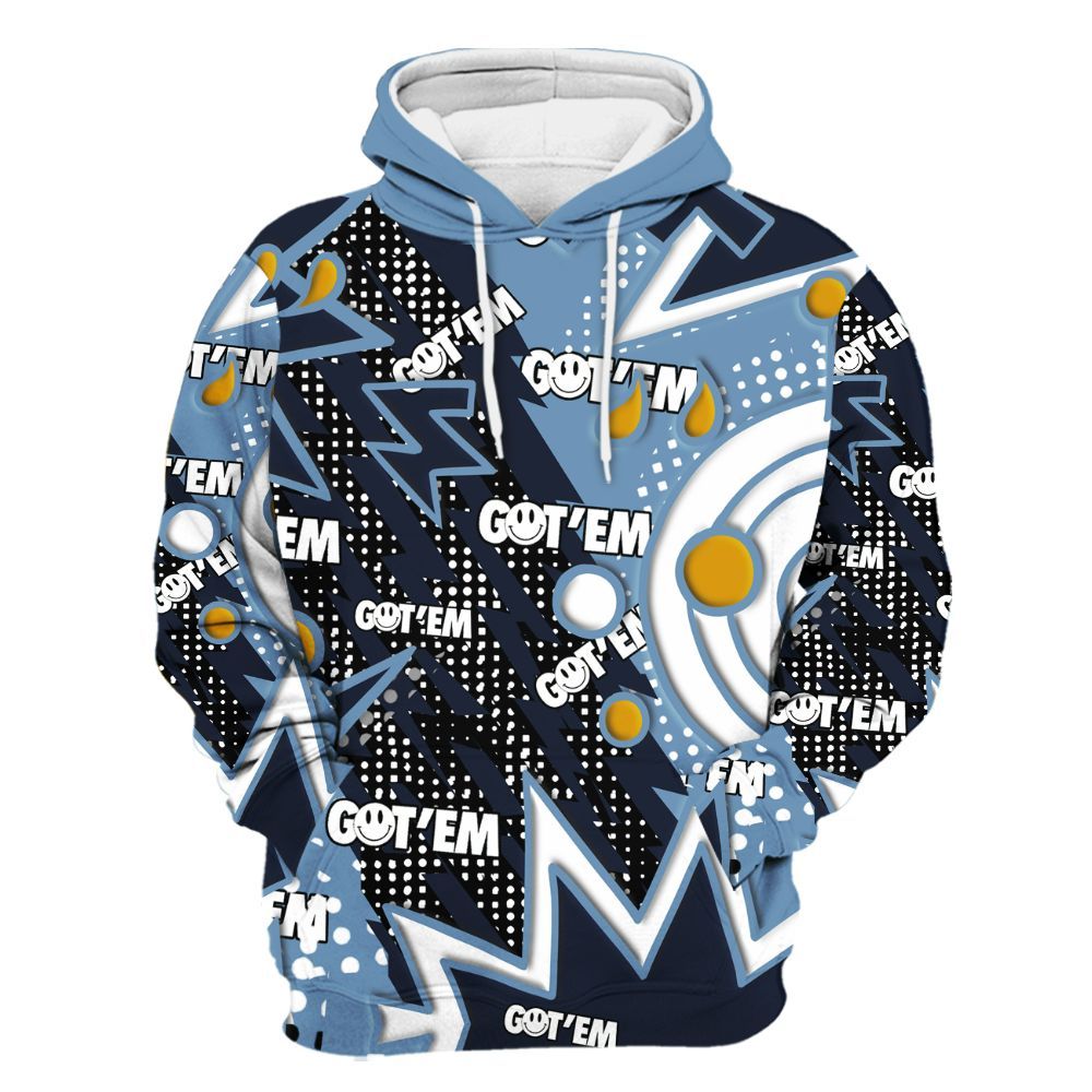 Hoodie To Match High OG First In Flight 1s Varsity Jacket, Retro Vintage 90s All Over Print