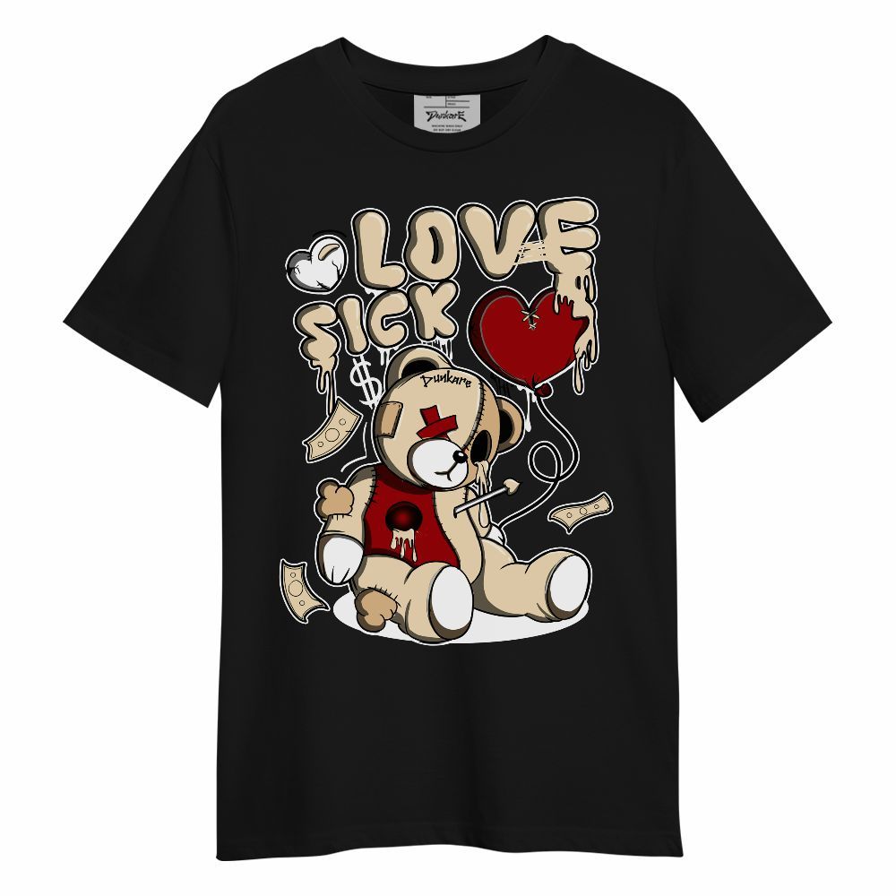 Shirt To Match Dunk Low Strawberry Waffle - Graphic Love Sick Unisex Shirt