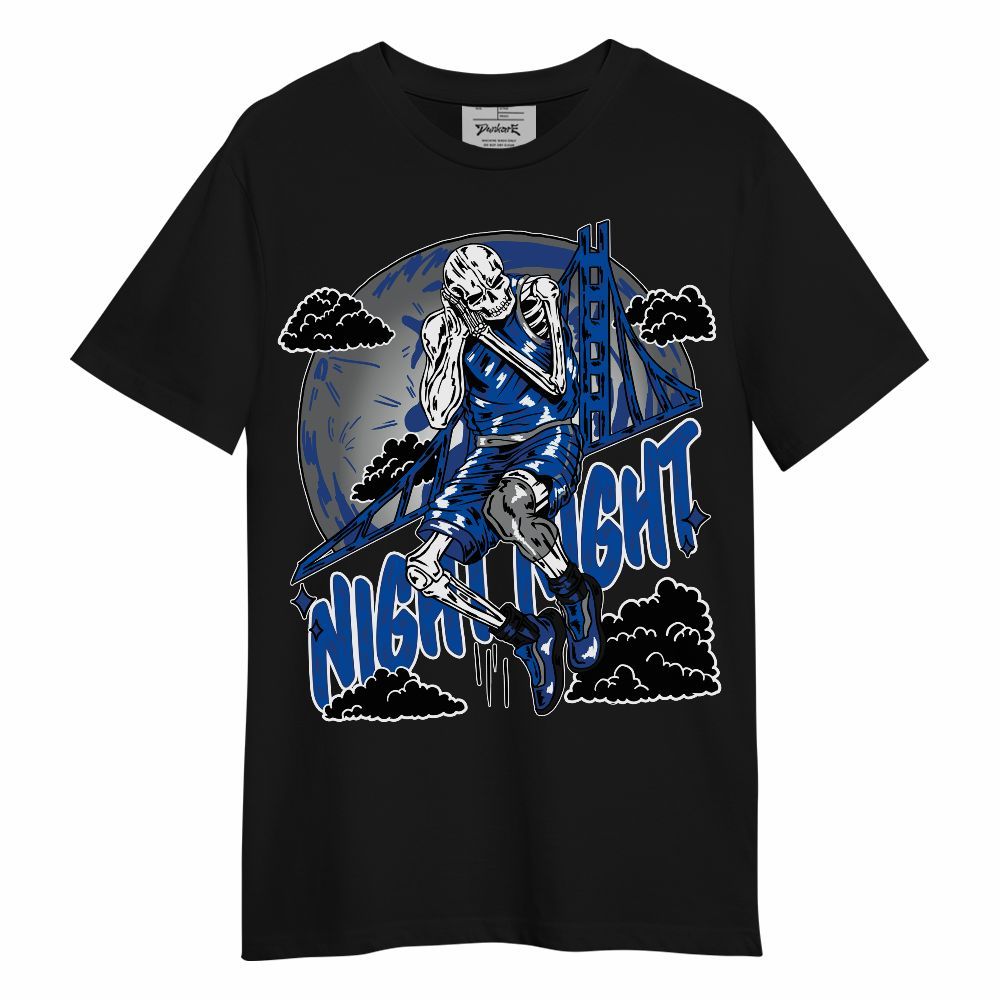 Shirt To Match Racer Blue 5s - Seeya Skeleton Unisex Shirt