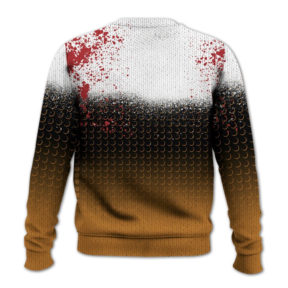 Knitted Sweater To Match Air Max Plus Sunset Swarovski - Halftone Time Is Money