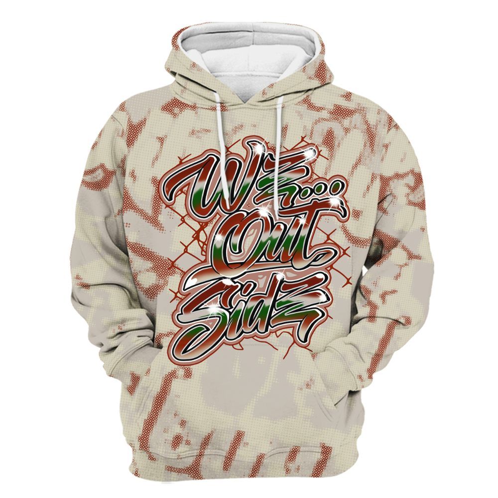 Hoodie To Match El Grito 5s - We OutSider Graphic Street All Over Print