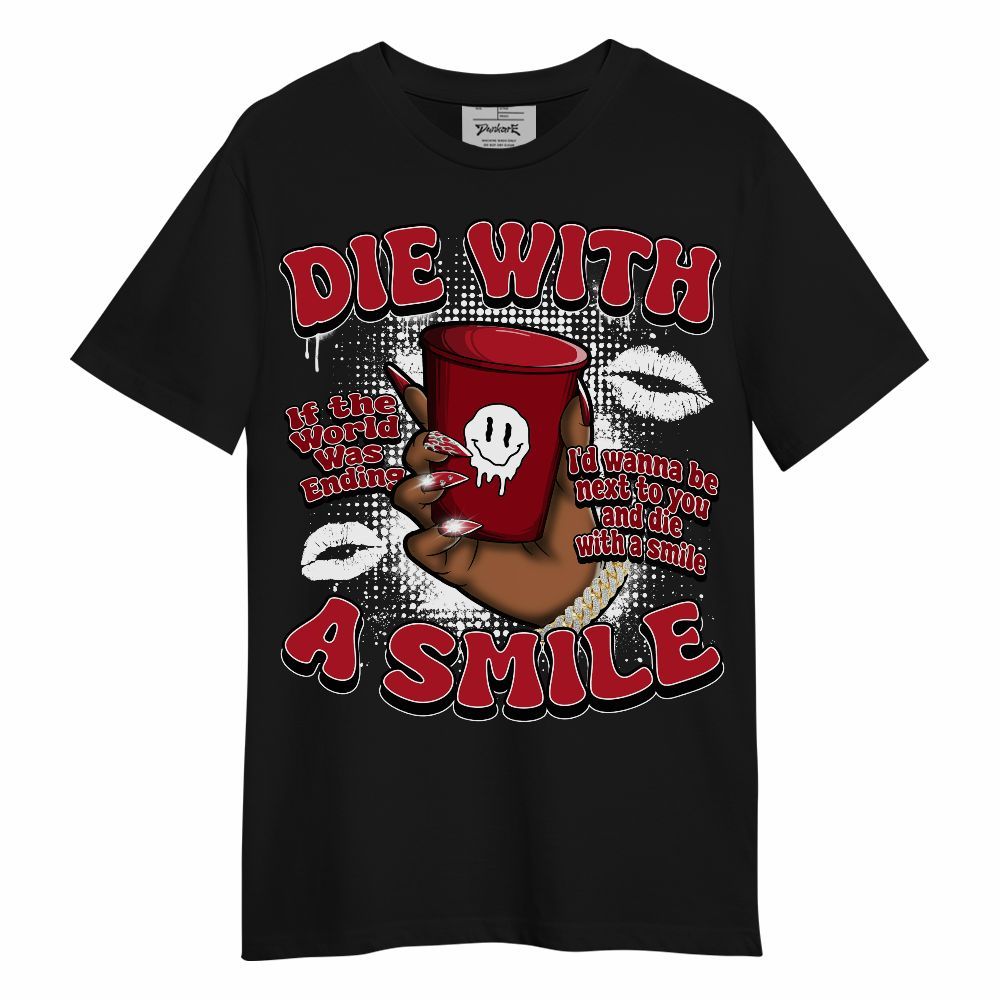 Shirt To Match Retro Raging Bull 5s - Die With A Smile Graphic Unisex Shirt
