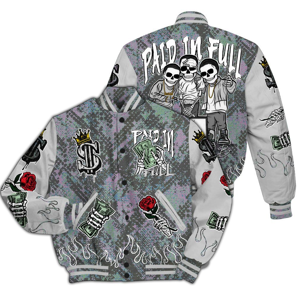 Varsity Jacket To Match Low CNY Year Of The Snake 11s - Everybody Paid In All Over Print