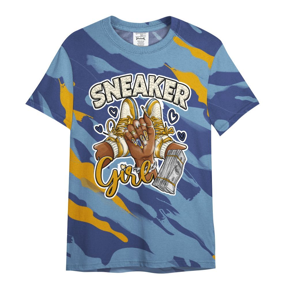 Shirt To Match High OG First In Flight 1s - Sneakerz Girlz Colored All Over Print