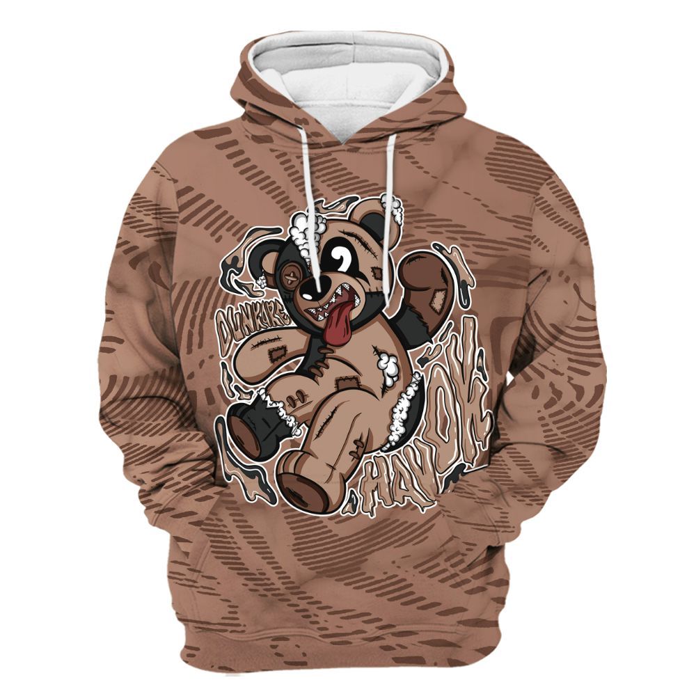 Hoodie To Match KD 4 Christmas - Havok Bear All Over Print