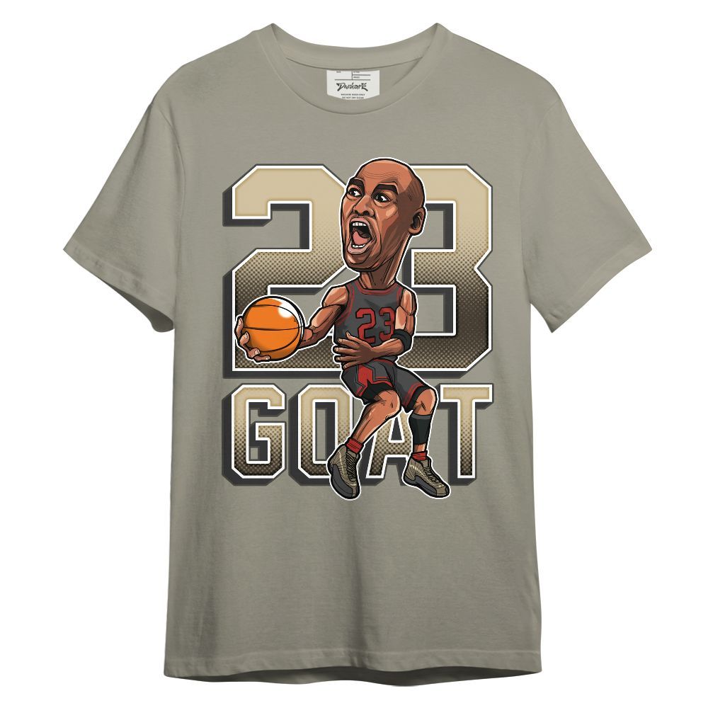 Shirt To Match Olive 9s - Legend G.O.A.T Basketball Shirt Graphic Unisex Shirt