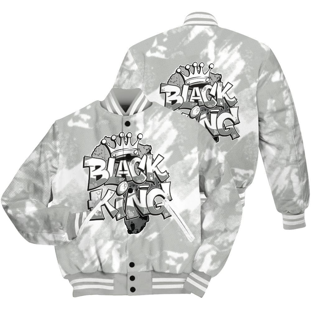 Varsity Jacket To Match Paris Cement Grey 4s Shirt - B-King Shirt Unisex Oufit All Over Print