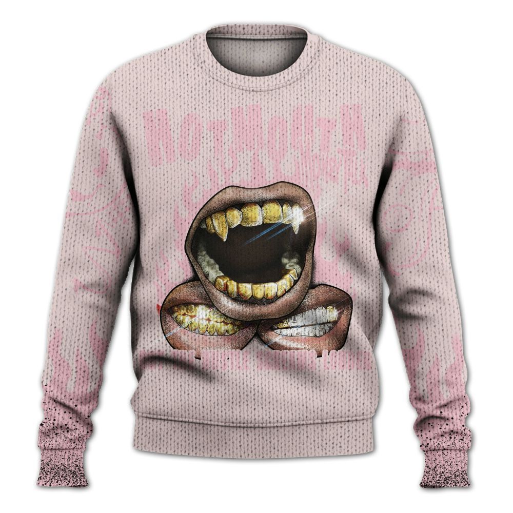 Knitted Sweater To Match Dunk Low KD 17 Aunt Pearl - Mouth Burning Street Style