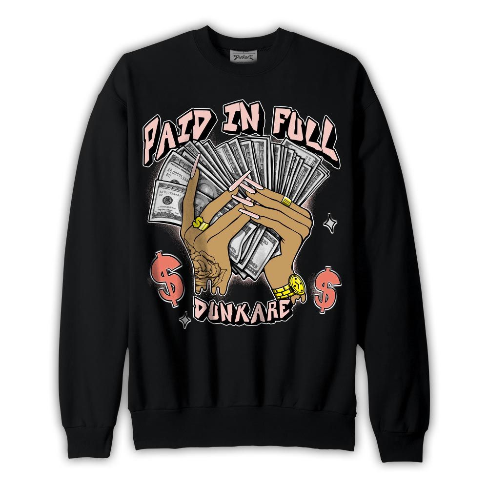 Sweatshirt To match Low Legend Pink 11s Sweatshirt - Paid In Full Unique Graphic